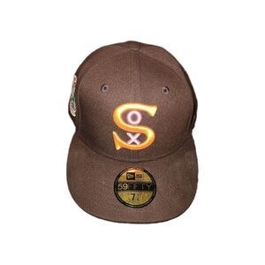 New Era 59FIFTY Chicago White Sox Baseball Cap 1917 World Series Patch 7 1/8